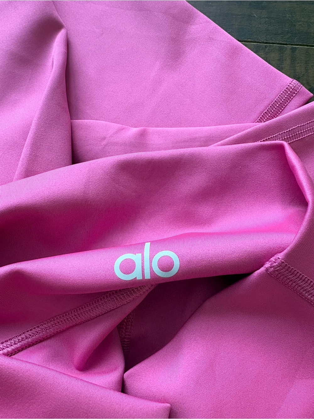 ALO high waisted Airlift pink leggings - Picture 4 of 13